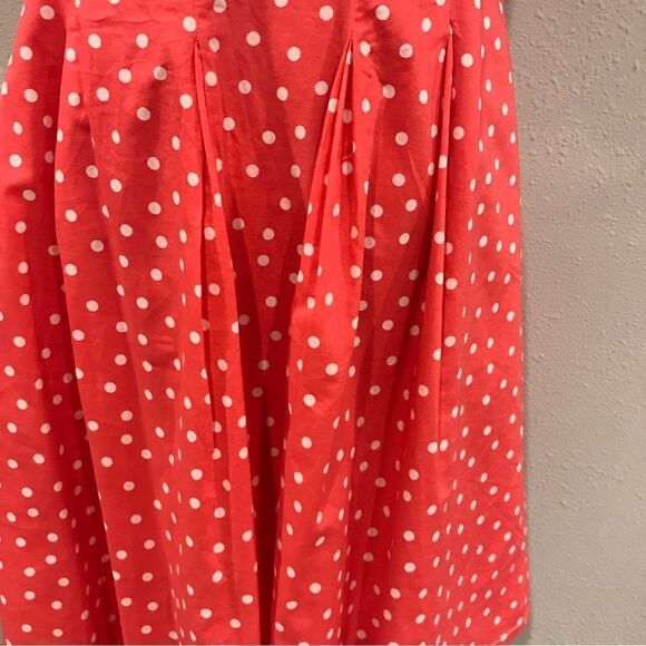 Sleeveless v-neck dot print dress‎ - Picture 5 of 12